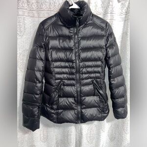 Andrew Marc Women's Sleek Black Puffer Jacket